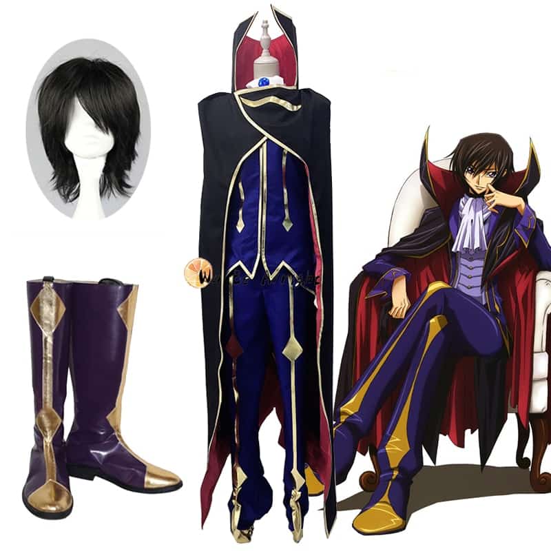 Anime Code Geass Cosplay Lelouch of the Rebellion R2 3