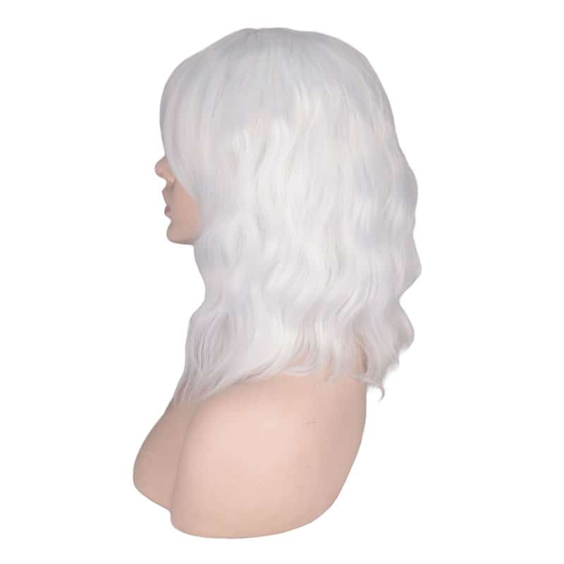 Curly Cosplay Wig blond Pony 6