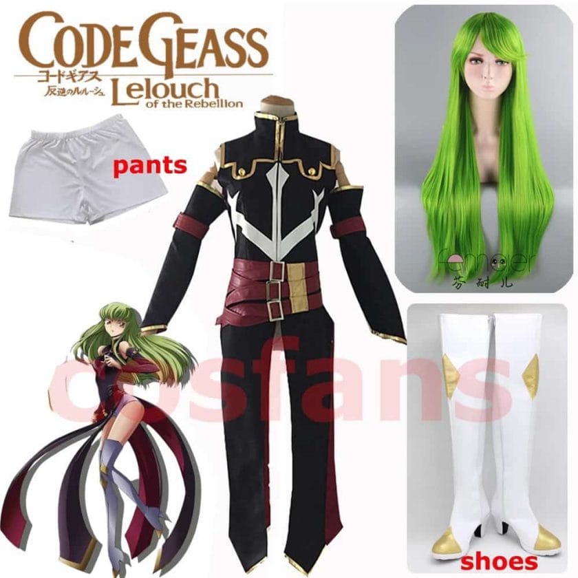 Anime Code Geass Queen CC Cosplay / Wig 2