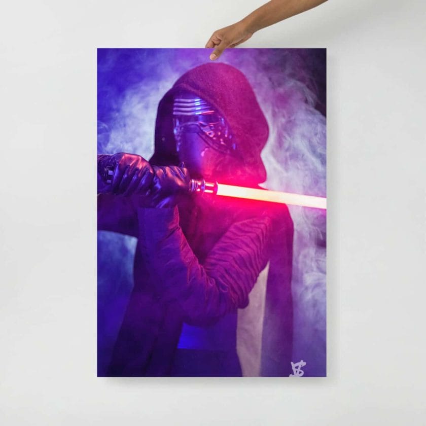 The dark Lord Star Battle Cosplay Print Bild Poster 2