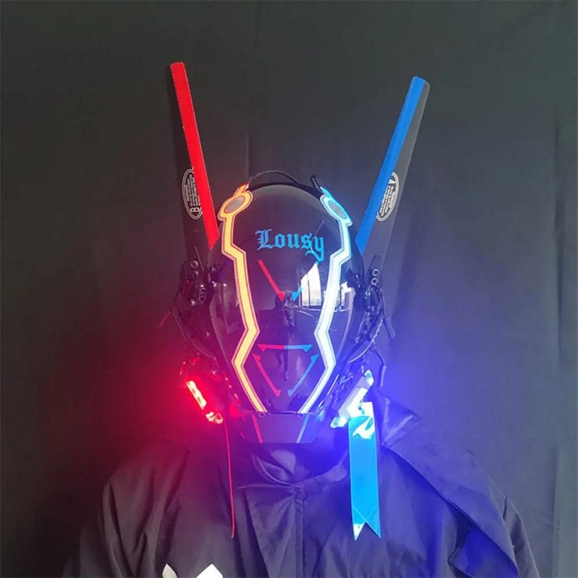 Technology LED Maske Cyberpunk 9