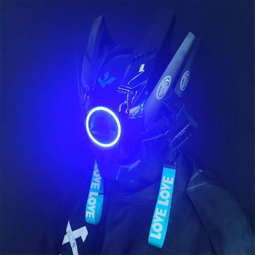 Technology LED Maske Cyberpunk 6