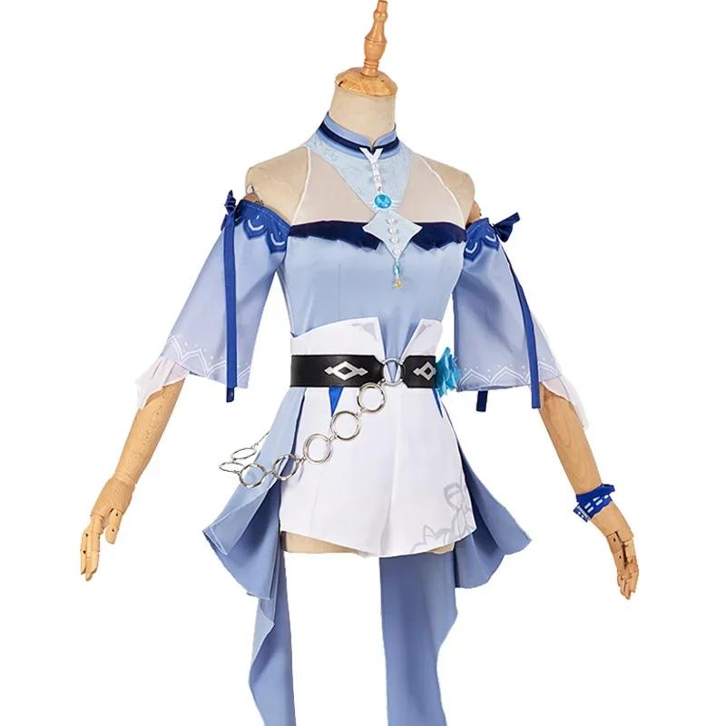 Genshin Impact Sea Breeze Dandelion Jean Cosplay Costume Swimsuit Badeanzug 1