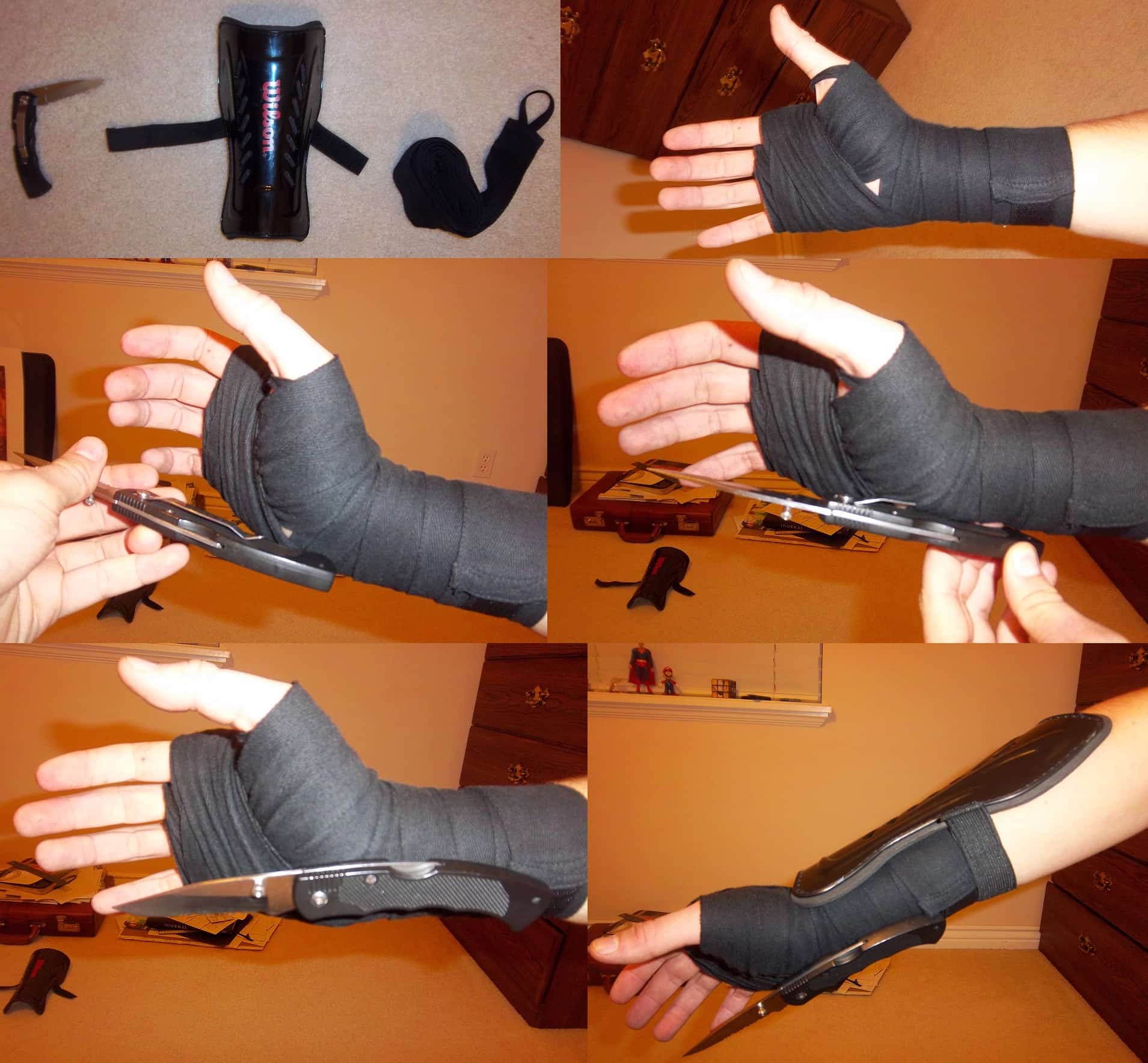 how to make cosplay gloves