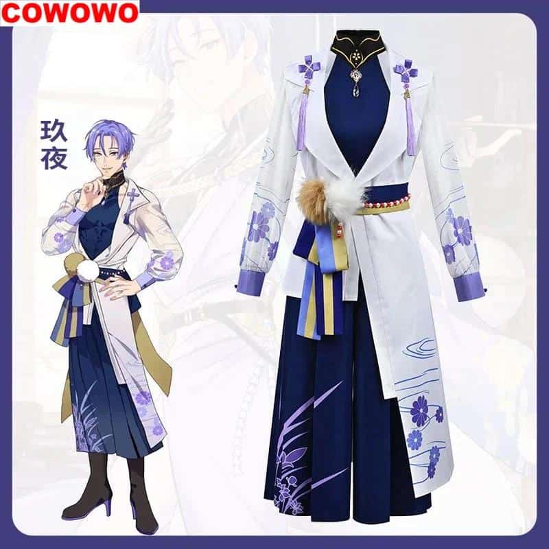 Anime Nu: Carnival SR Kuya Game Suit Handsome Uniform Cosplay Costume Halloween Party Role Play Outfit Unisex S-XL 1