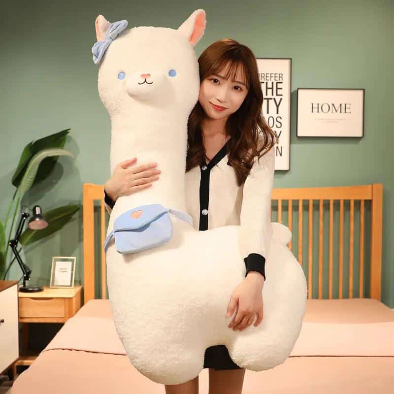 Kawaii Alpaca Plush Toys Stuffed Soft Animal Sheep Plush Pillow Lovely Llama Cushion for Children Kids Birthday Gifts 1