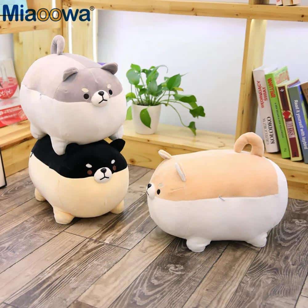 New 40/50cm Cute Shiba Inu Dog Plush Toy Stuffed Soft Animal Corgi Chai Pillow Christmas Gift for Kids Kawaii Valentine Present 1