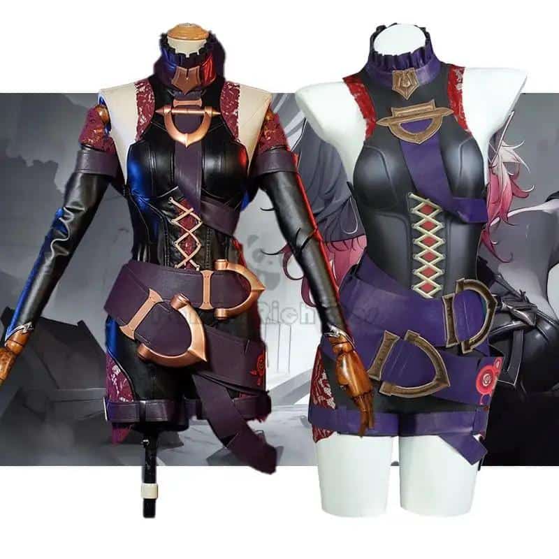 Anime Briar Cosplay Costume League Of Legends Cosplay Game 2024 New Skin Briar Jumpsuits Role Playing Girls Halloween Party Suit 1