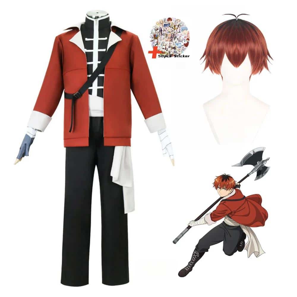 Stark Cosplay Frieren Beyond Journey's End Cosplay Costumes Halloween Anime Clothes 1