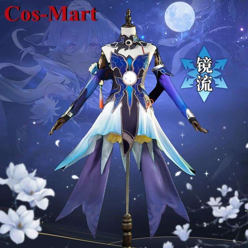 Game Honkai: Star Rail Jingliu Cosplay Costume Nifty Lovely Uniform Dress Female Activity Party Role Play Clothing 1