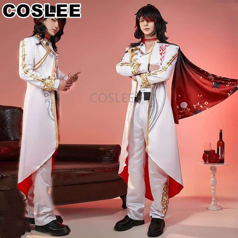 Vtuber NIJISANJI Luxiem Vox Akuma Cosplay Costume Game Suit SJ Uniform Role Play Halloween Party Outfit For Men New 2023 1