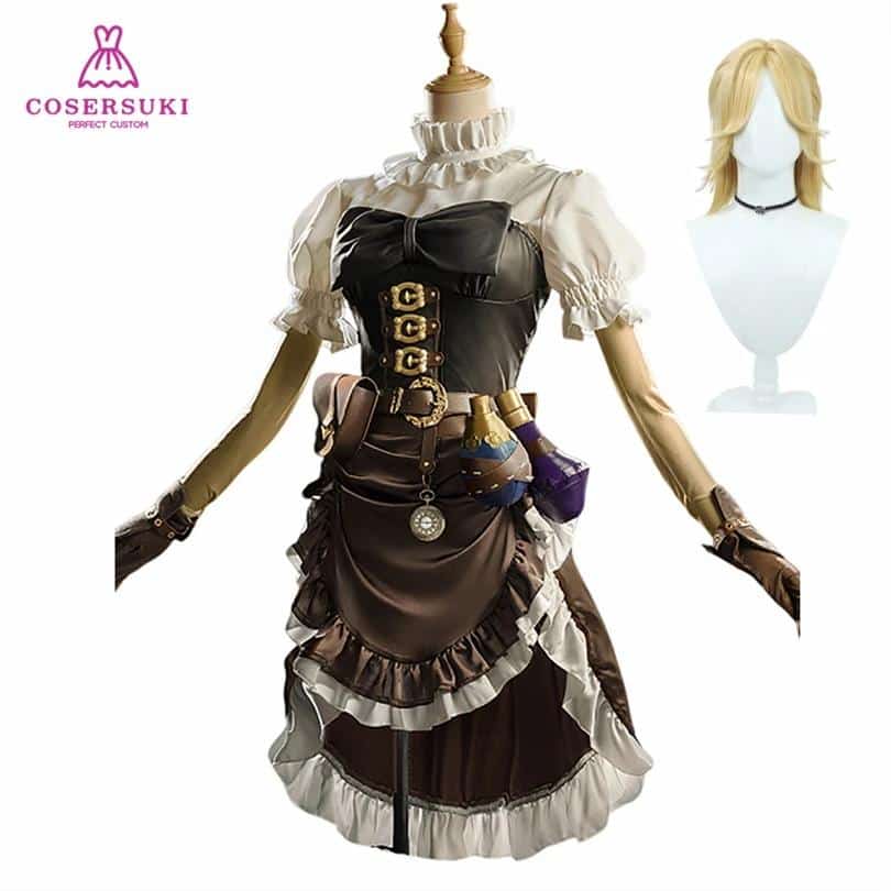 Identity V Vera Nair Cosplay Costume and Headwear For Halloween Christams Carnival Costume 1