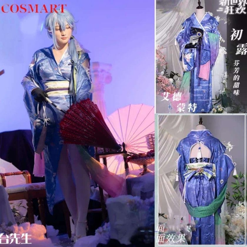 Game NU:Carnival Edmond Cosplay Costume Halloween Outfits Women Anime Clothing XS-XXL 1