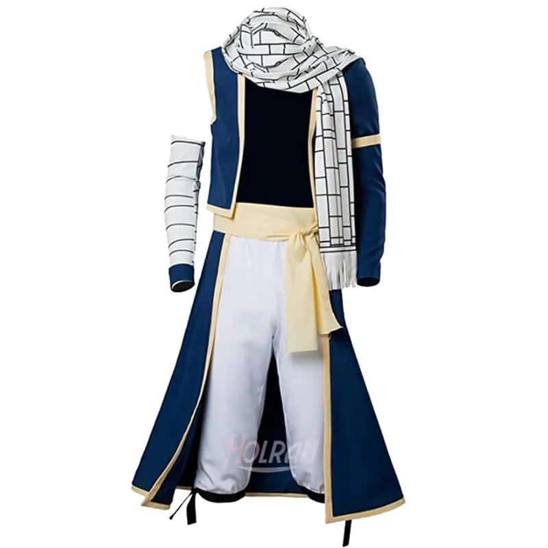 Fairy Tail 3 New Season Natsu Cosplay Costume Natsu Dragneel Suit Full Set Halloween Party Dress uniform Costume 1
