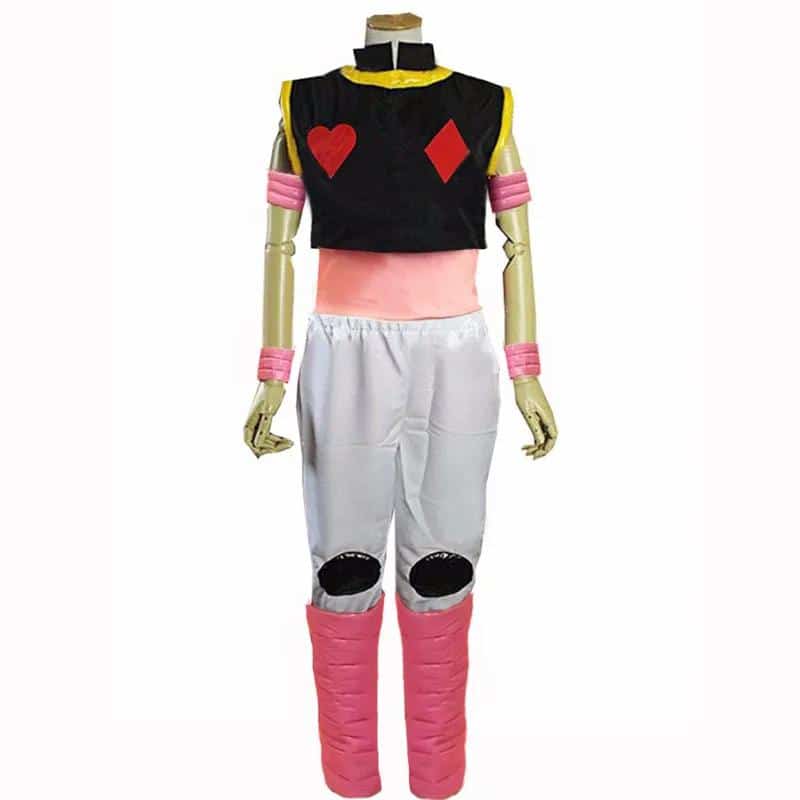 Hunter X Hunter Hisoka Cosplay Costume with arm covers and leg covers 1
