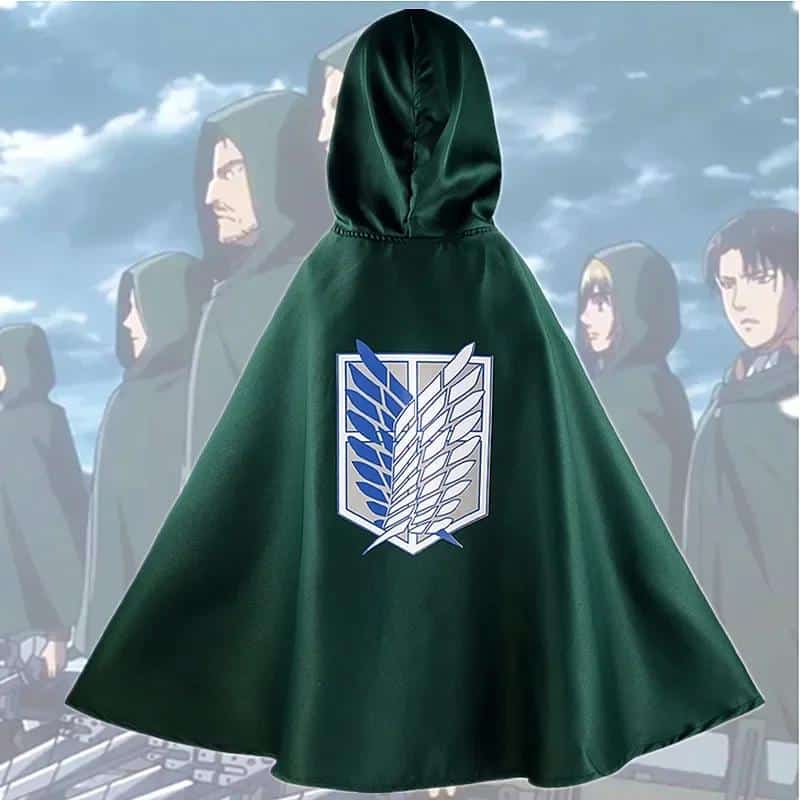 Japanese Anime Cosplay Costume Attack on Titan Cloak Shingeki No Kyojin Scouting Capes  Halloween Costumes for Women Clothes 1