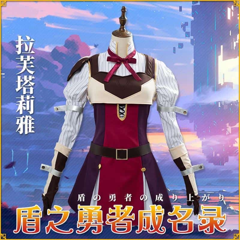 Anime Tate no Yuusha no Nariagari Raphtalia Cosplay Costume The Rising of the Shield Hero Cos Uniform H 1