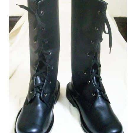 Fairy tail Gray Black Long cosplay Boots shoes S008 1