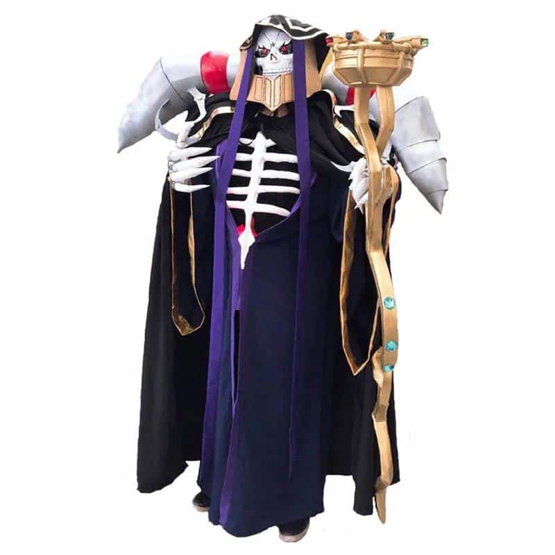 Anime Overlord Ainz Ooal Gownt Cosplay Costumes 11 1
