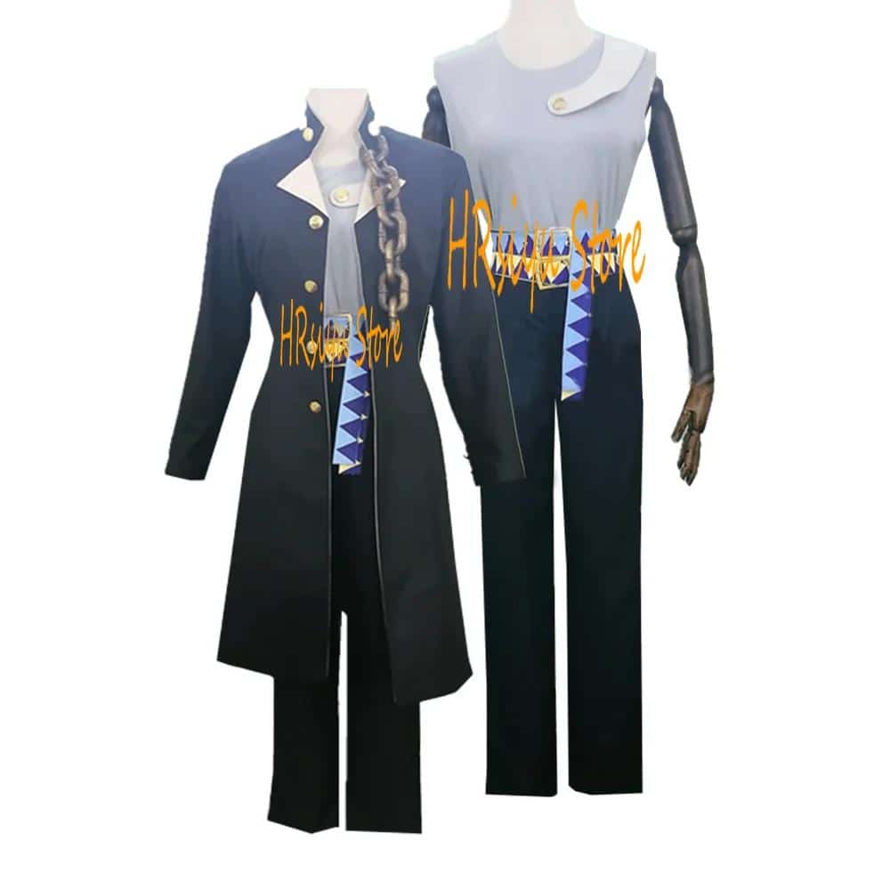 JoJo's Bizarre Adventure Jotaro Kujo Cosplay Costume men women Uniform Long Jacket Suit Cosplay Clothing 1