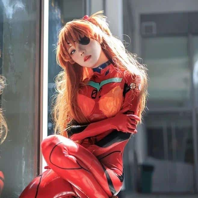 Hot Toys EVA Cosplay Costume Fullbody Anime 3.0 Asuka Langley Soryu Jumpsuits Suit Bodysuit Adults Kids Cosplay Suits 1