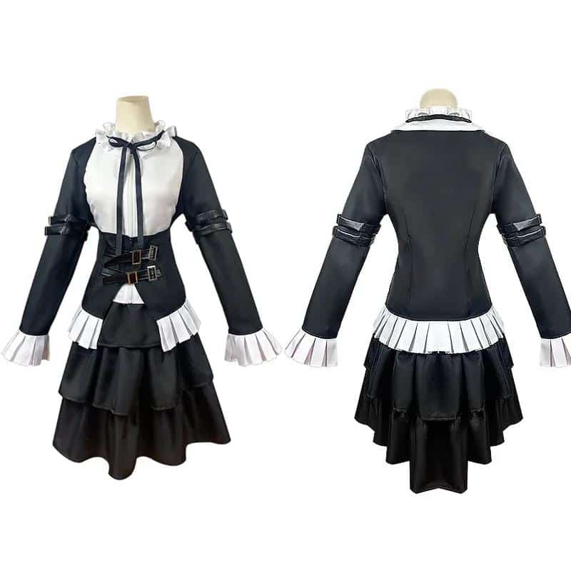 Erza Scarlet Maid Dresses FAIRY TAIL Cosplay Costume Halloween Cosplay Erza Scarlet Clothings 1