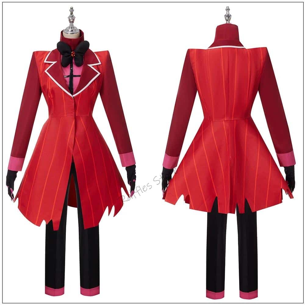 Anime Hazbin Helluva Alastor Hotel Cosplay Kostüm Wig Party Uniform ...