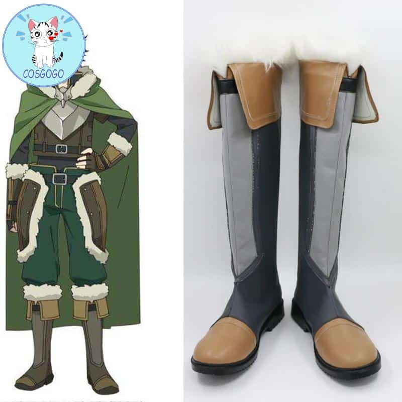 The Rising Of The Shield Hero Naofumi Iwatani Tate no Yuusha no Nariagari Customized Boots Anime Cosplay Costume Shoes 1