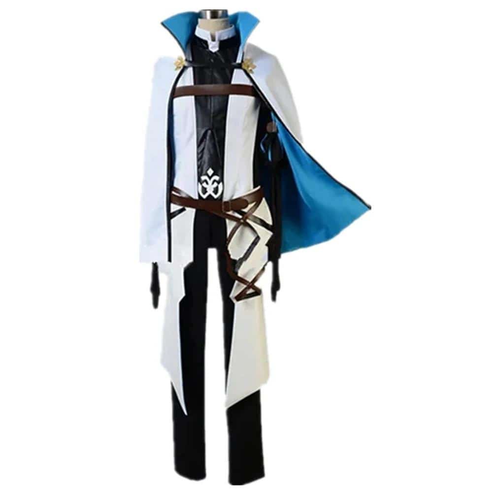Fate/EXTELLA LINK saber Charlemagne Charles the Great Gamble suit cosplay costume 1