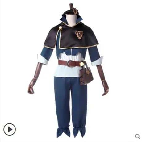 Anime Black Clover Cosplay Men's and women's Battle suit Cos Halloween Party Cosplay Costume 1
