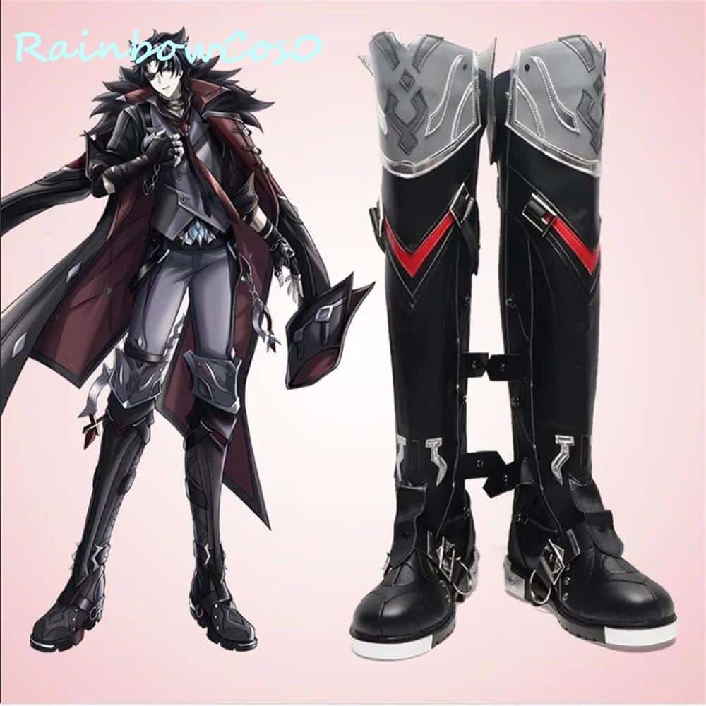 Wriothesley Fontaine Genshin Impact Cosplay Shoes Boots Game Anime Halloween Christmas  Rainbowcos0W3602 1
