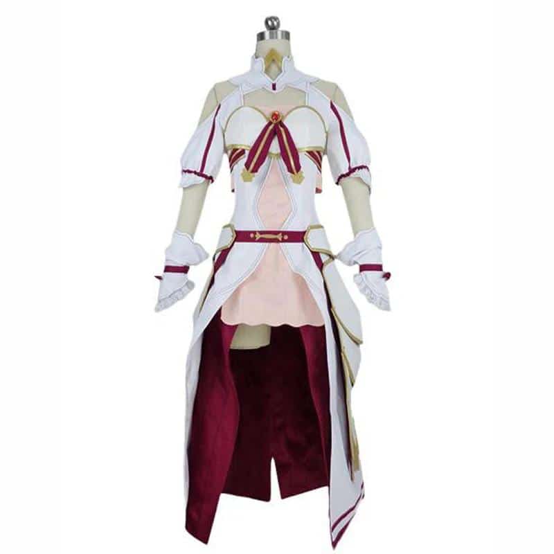 Sword Art Online Alicization Lycoris Yukki Asuna Yuki Asuna Cosplay Costume Custom Made 11 1