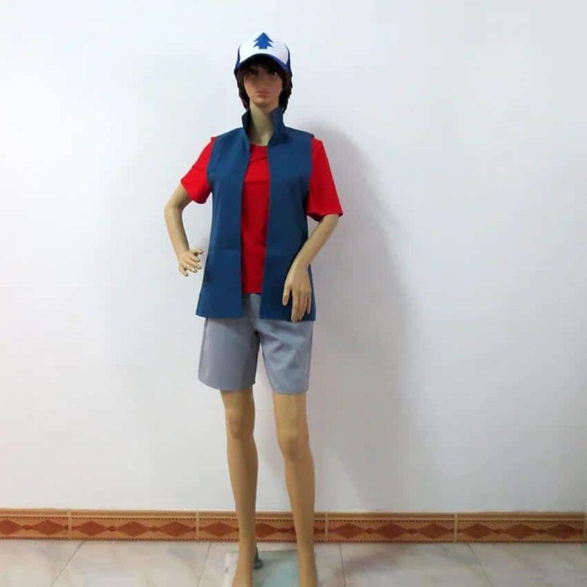 Gravity Falls Dipper Pines Christmas Party Halloween Uniform Outfit Cosplay Costume Customize Any Size 1